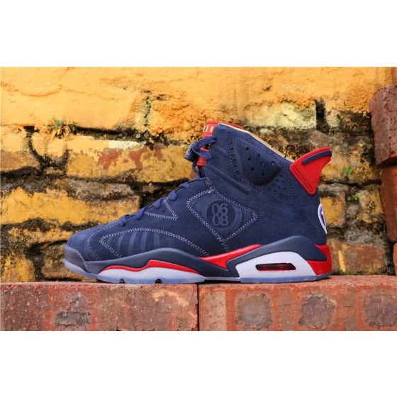 Air Jordan 6 Doernbecher DB Blue And Red Men