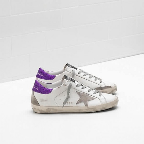 Golden Goose White And Purple Men/Women