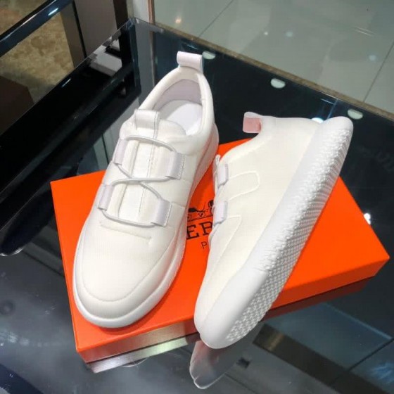 Hermes Fashion Comfortable Sports Shoes White Men