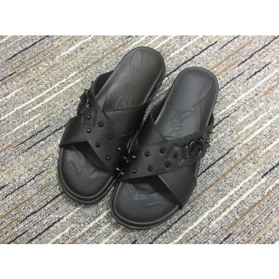 christian louboutin sandal slippers Black Men 