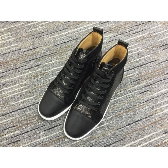 Christian Louboutin Python Sneaker Black Men Women