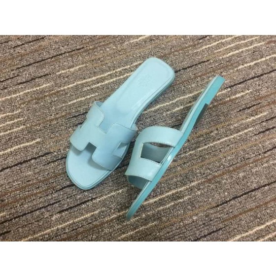 Hermes Slippers All Sky Blue Women