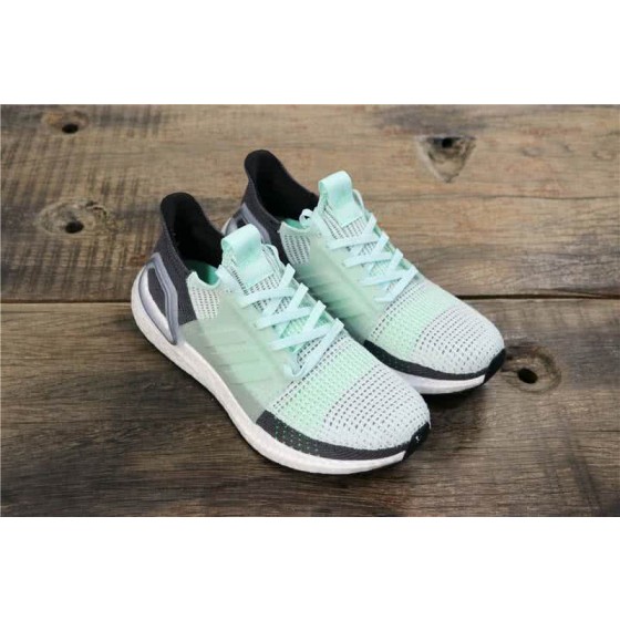 Adidas Ultra Boost 19 Men Women White Green Shoes
