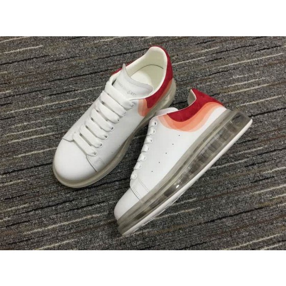 Alexander McQueen Sneakers White Orange Men Women
