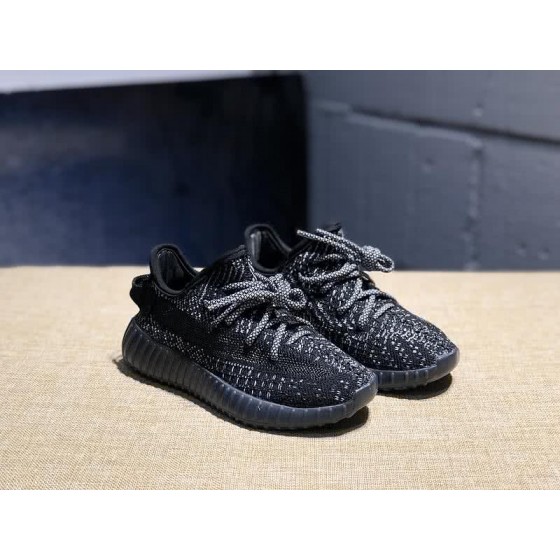 Adidas Yeezy 350 V2 Static Refective Kids All Black