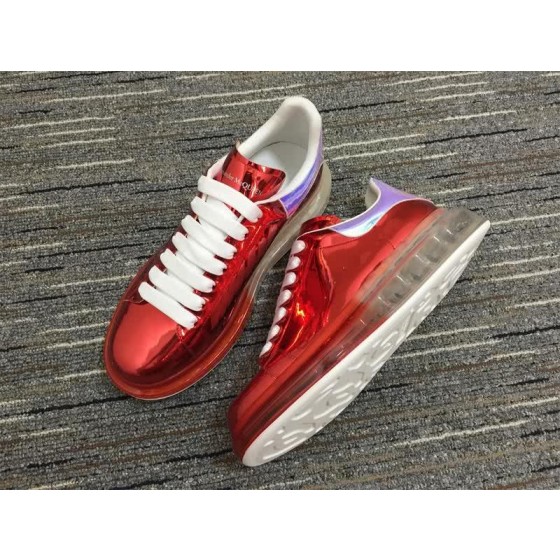 Alexander McQueen Sneakers Red White Men Women