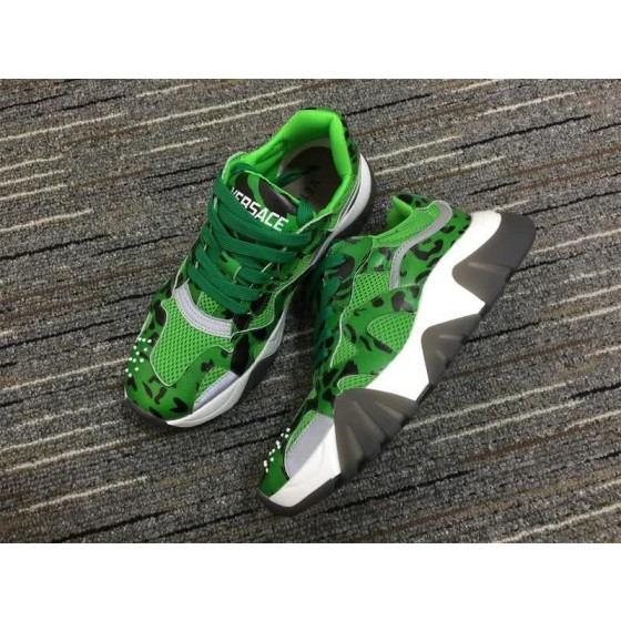 Versace Sneakers High Quality Green Black White Grey Men Women