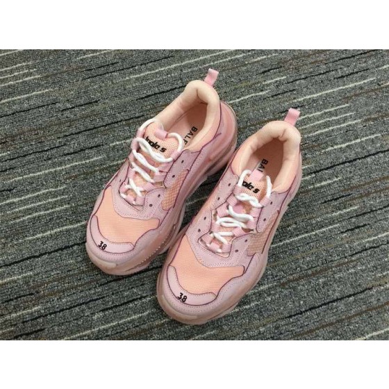 Balenciaga Triple s Trainers Pink And Orange Men Women