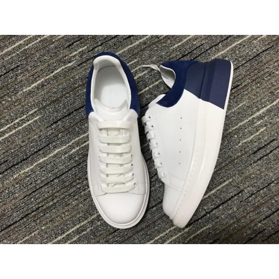 Alexander McQueen Sneakers White And Navy Men Women