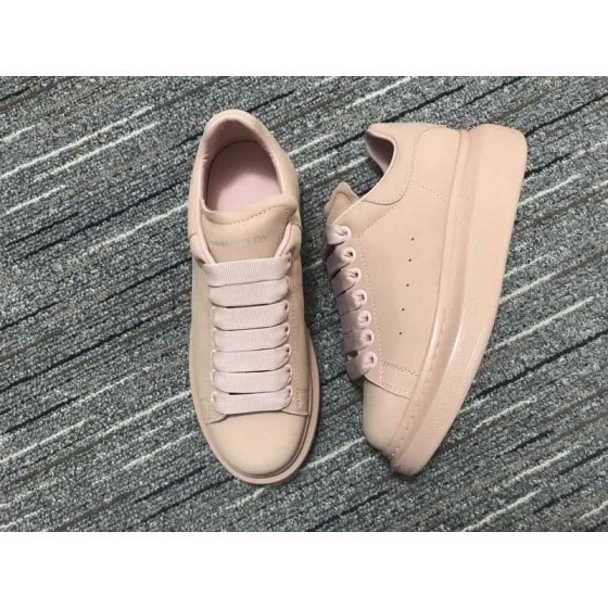 Alexander McQueen Sneakers Leather Nude Pink Men Women