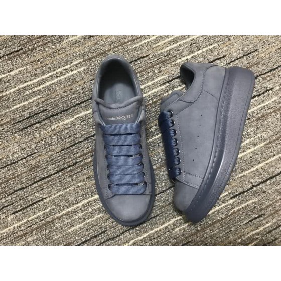 Alexander McQueen Sneakers Leather All Grey Men Women