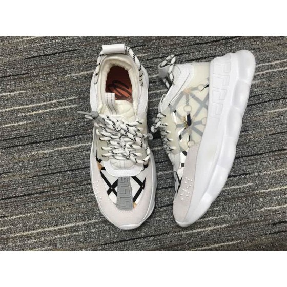 Versace Sneakers High Quality White Black Men Women