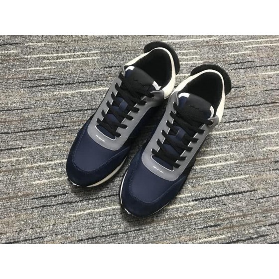 Fendi Sneakers Blue Grey And White Men Women