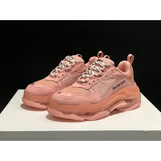 Balenciaga Triple S Sports Shoes Air Light Orange Men Women
