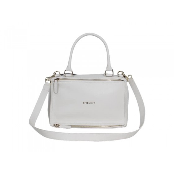 Givenchy Medium Pepe Pandora Messenger White
