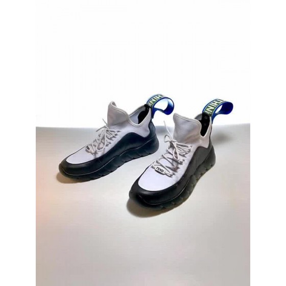 Fendi Sneakers White Black Men