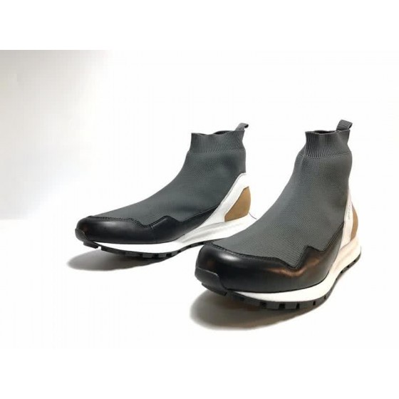 Givenchy Sock Shoes Black White And Brown Men