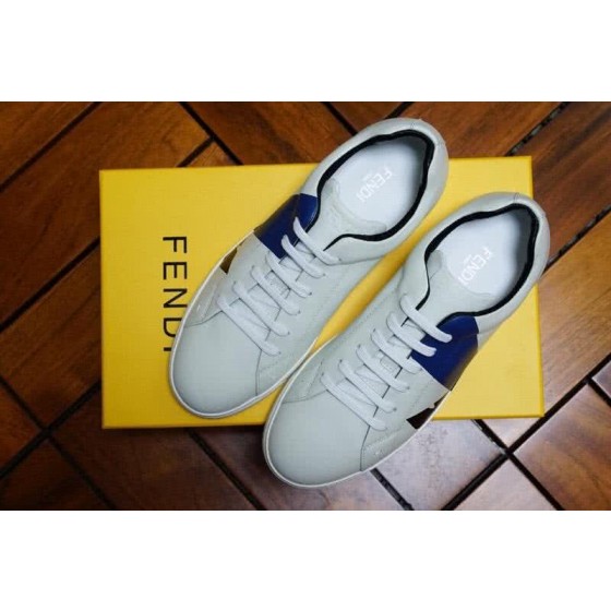 Fendi Sneakers Monster White Blue And Blakc Men