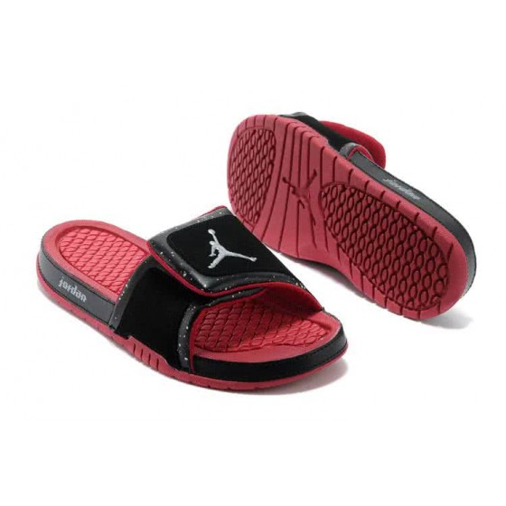 Air Jordan 2 Hydro Slipper Red And Black Women
