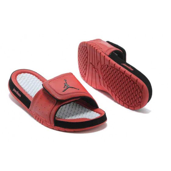 Air Jordan 2 Hydro Slipper Red Black And White Women