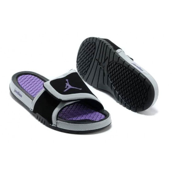 Air Jordan 2 Hydro Slipper Purple And Black Women