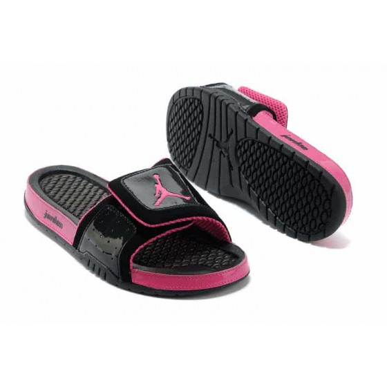 Air Jordan 2 Hydro Slipper Red And Black Women