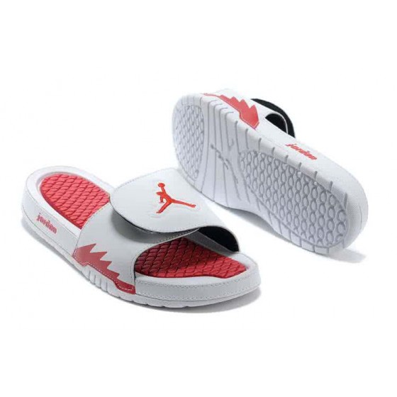 Air Jordan 2 Hydro Slipper Red And White Women