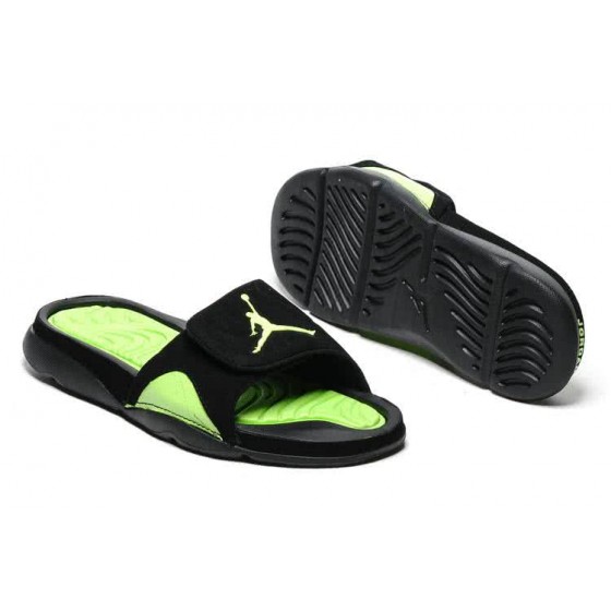 Air Jordan 4 Jordan Slipper Hydro IV Retro Green And Black Men