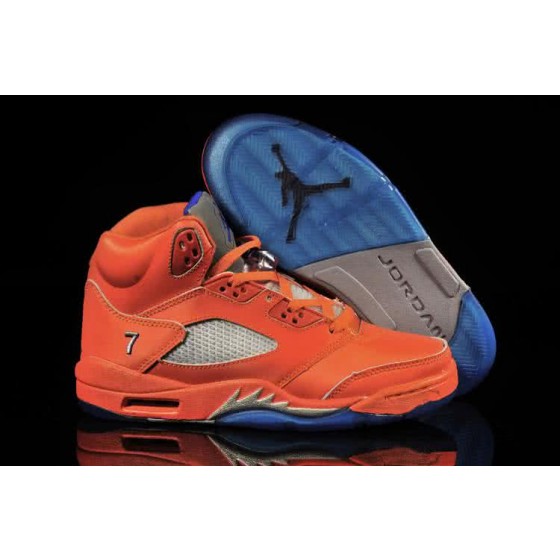 Air Jordan 5 Orange And Red Men