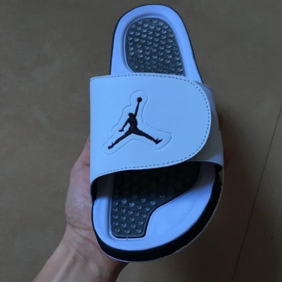 Air Jordan 5 Black And White Slipper Men