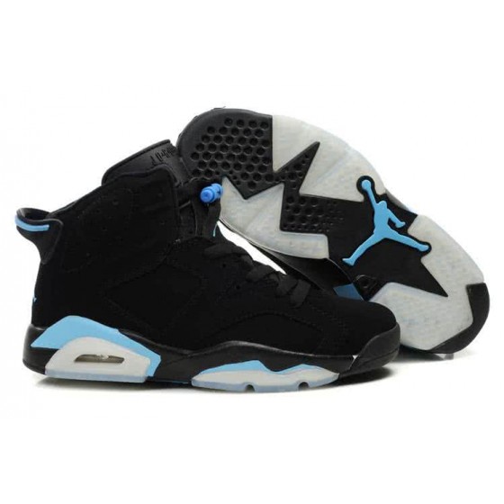 Air Jordan 6 Blue And Black Men