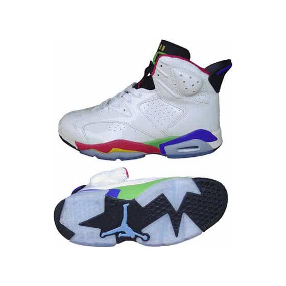 Air Jordan 6 Blue And White Men