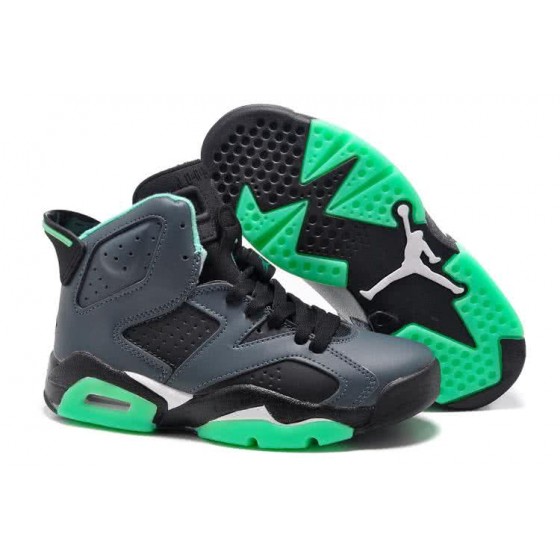 Air Jordan 6 Black And Green Women