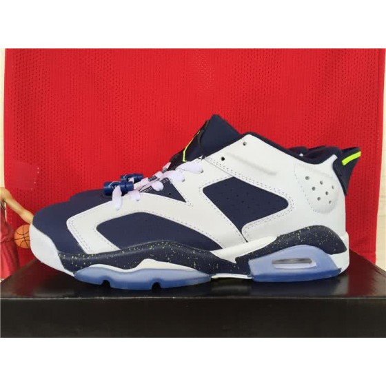 Air Jordan 6 Black And White Women/Men