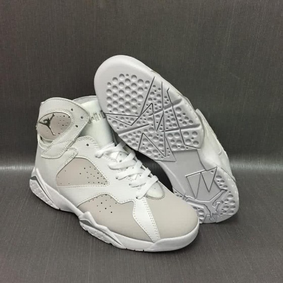 Air Jordan 7 White And Grey Women/Men