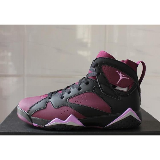 Air Jordan 7 Black And Purple Women