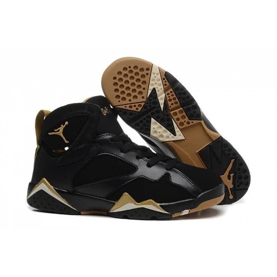 Air Jordan 7 Black And Gold Women
