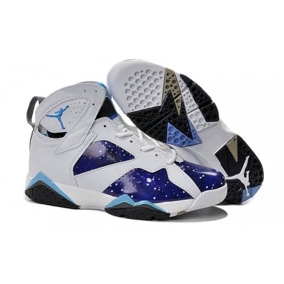 Air Jordan 7 White And Blue Men