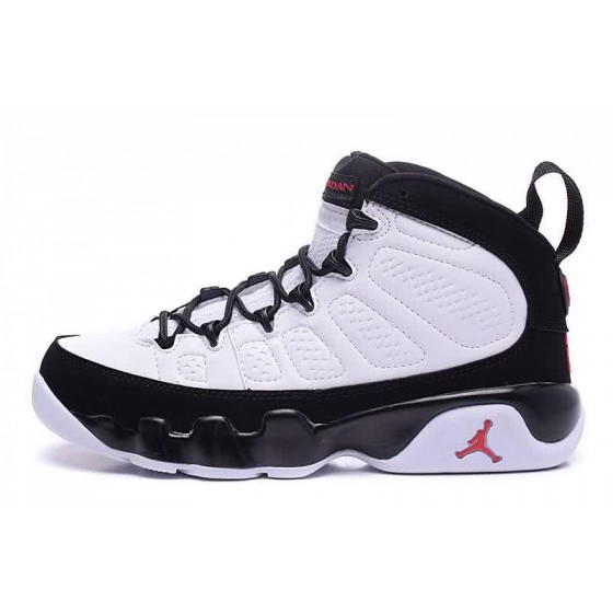 Air Jordan 9 Black And White Women