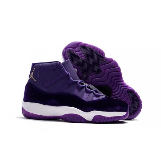 Air Jordan11 Low Top Purple Men