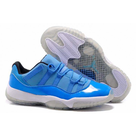 Air Jordan 11 Low Top Sky Blue And White Men
