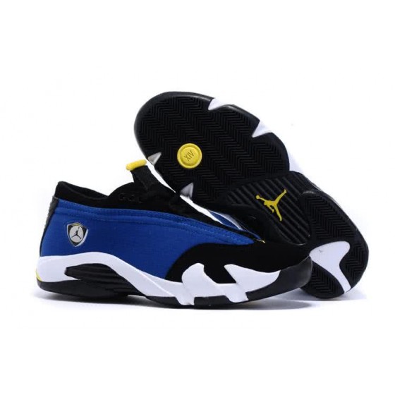 Air Jordan 14 Black And Blue Women
