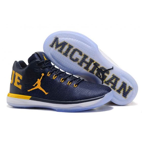 Air Jordan 31 Black And Yellow Men