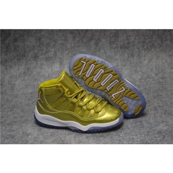 Air Jordan 11 Kids Golden Upper