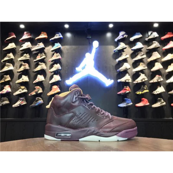 Air Jordan 5 Premium Bordeaux Wine Red Men