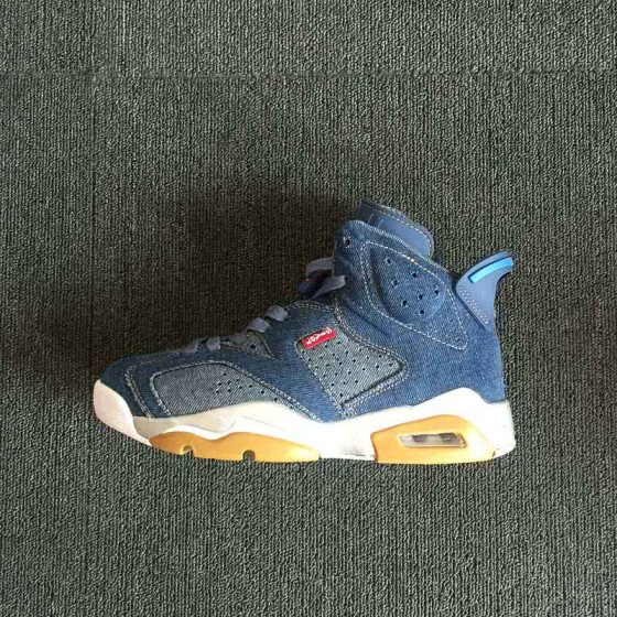 Levi’s x Air Jordan 6 Blue Men