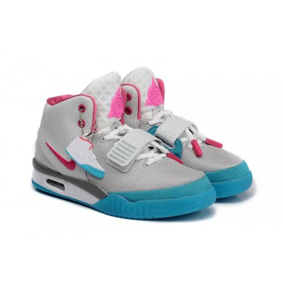 Nike Air Yeezy 2 Men/Women White/Grey/Pink/Sky Blue