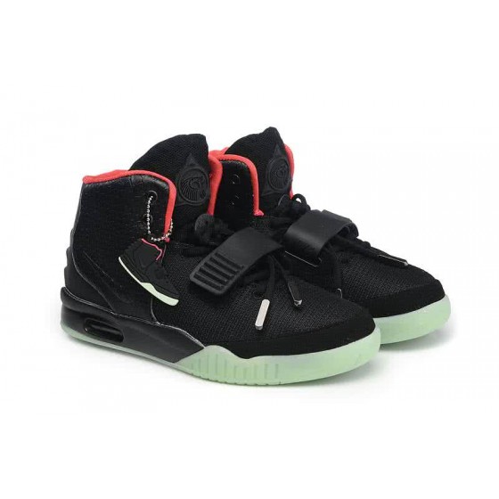 Nike Air Yeezy 2 Men/Women Black/Watermelon Red/Grass Green