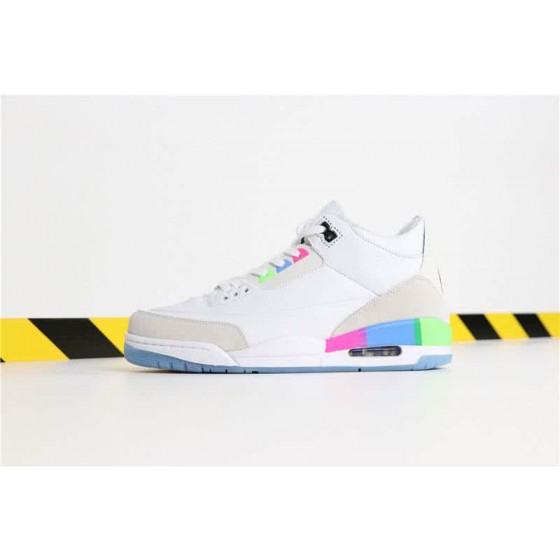 Air Jordan 3 Quai White Rainbow Men