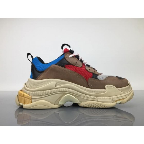 Balenciaga Triple S Brown and Red